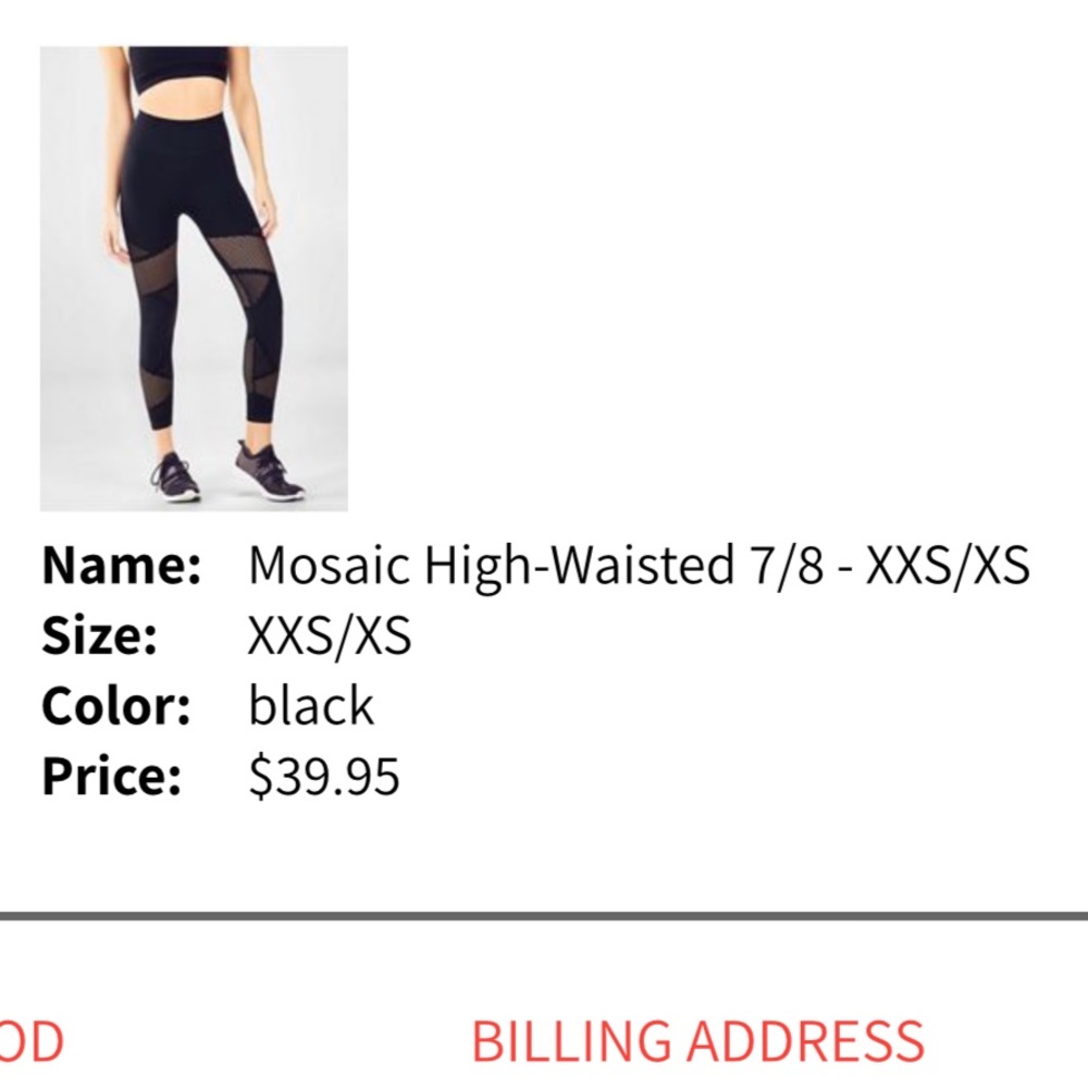 Fabletics seamless leggings